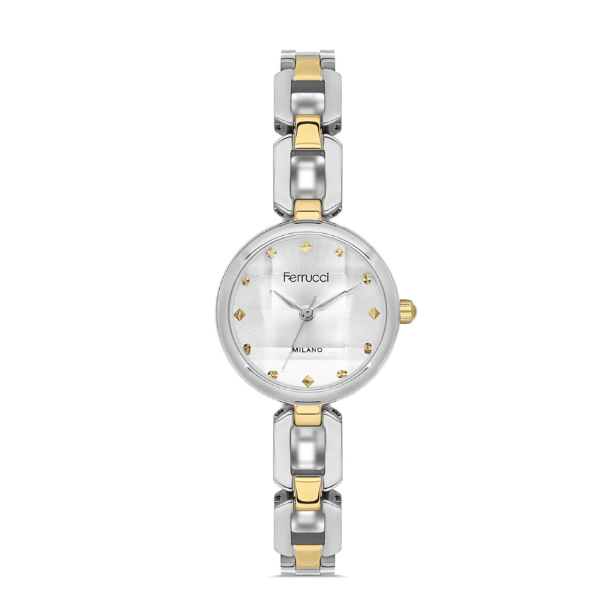 Ferrucci, FER.03644M.03, Kadın Saat, Ferrucci FER.03644M.03 Çelik Kordon Kadın Kol Saati