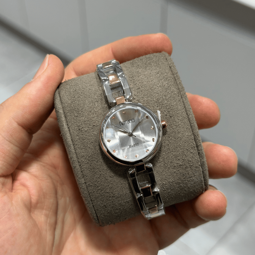 Ferrucci, FER.03644M.05, Kadın Saat, Ferrucci FER.03644M.05 Çelik Kordon Kadın Kol Saati