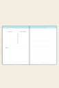 15x21 Keten Süresiz Planlayıcı Ajanda Defter Mavi | LeColor15x21 Keten Süresiz Planlayıcı Ajanda Defter Mavi