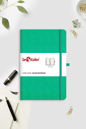 2'li Rec Note Defter Seti 13x21 Yeşil Desenli &Pembe2'li Rec Note Defter Seti 13x21 Yeşil Desenli & Pembe
