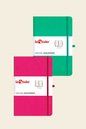 2'li Rec Note Defter Seti 13x21 Yeşil Desenli &Pembe2'li Rec Note Defter Seti 13x21 Yeşil Desenli & Pembe