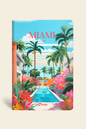 4'lü Coastal Cıtıes Defter Seti Çizgisiz 13x20 
