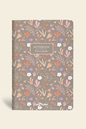 4'lü Flower Garden Defter Seti Çizgisiz 13x20 