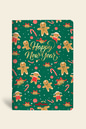 4'lü Happy New Year Defter Seti Çizgisiz 13x20 