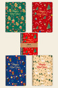 4'lü Happy New Year Defter Seti Çizgisiz 13x20 