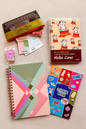 Akademik Ajanda Prism + Kareli A5 Defter + Sticker Book + Klips + Kalem Kutu + Kalem + Kitap Ayracı + Takvim 