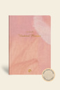 Keten Ciltli Süresiz Planlayıcı Pembe 17x24