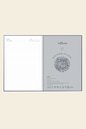 Kum Rengi Kraft Ofis Defter Kareli | LeColorKraft Ofis Defter Kareli Gri Ciltli