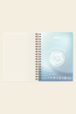 Marble Spiralli Defter Kareli Inspiration 17x24 cm