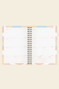 Süresiz Planlayıcı Spiralli Ajanda Defter Lotus 17x24 cm