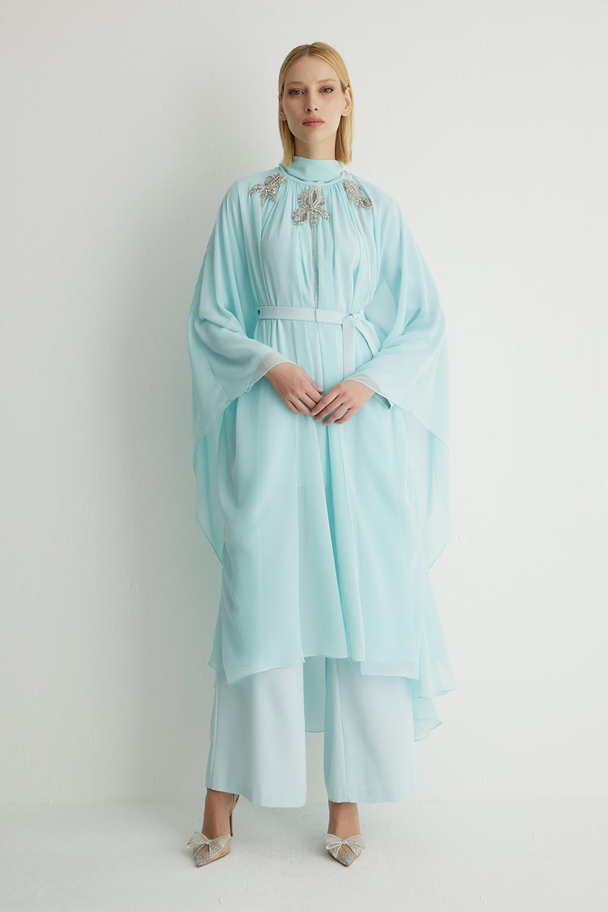 40011 SKY PELERIN Aqua