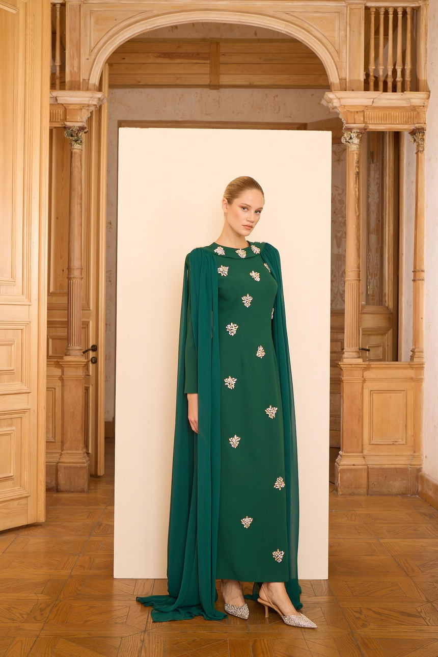 BENGY DRESS Emerald