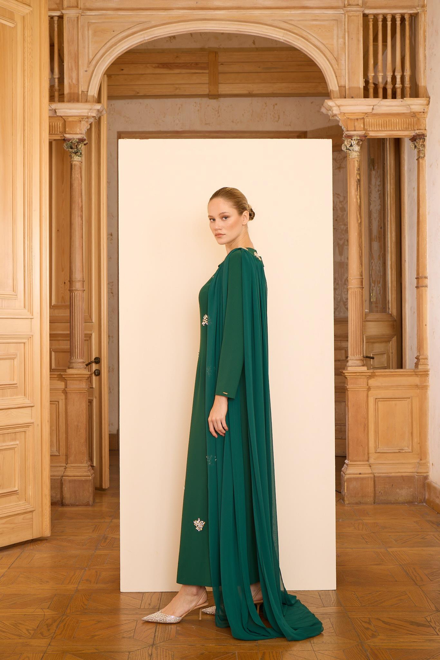 BENGY DRESS Emerald