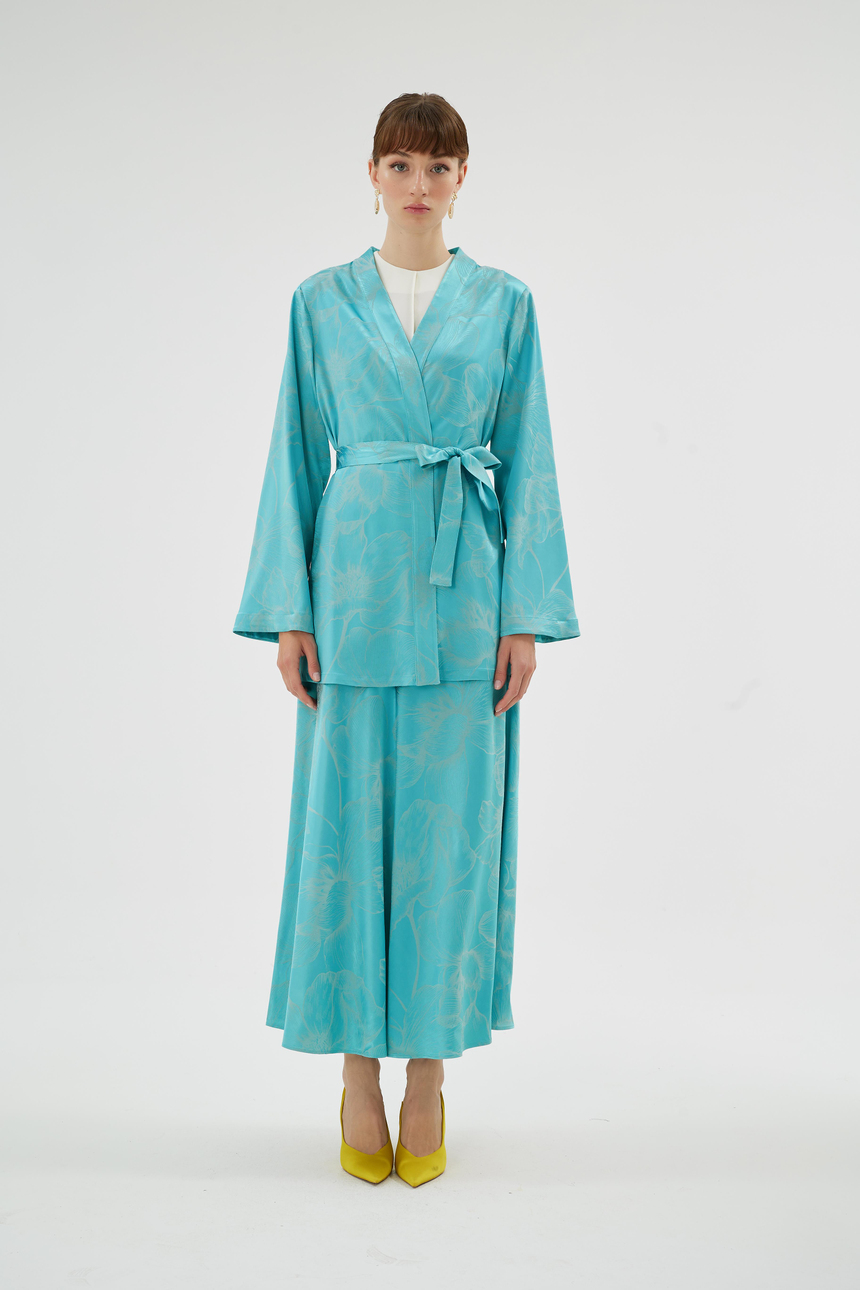 CELESTE SKIRT Turkuaz