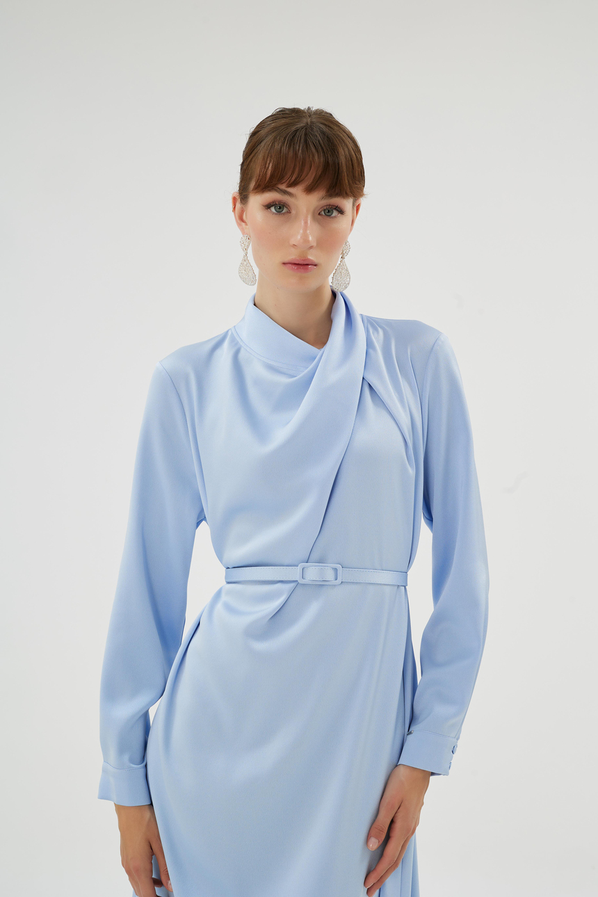 Cristalle Dress Blue