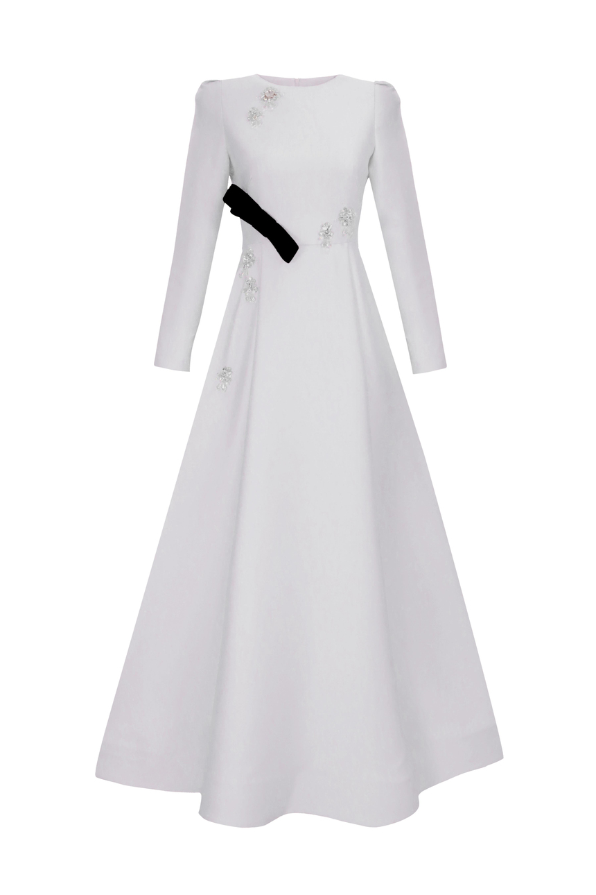 PULICE DRESS Ekru