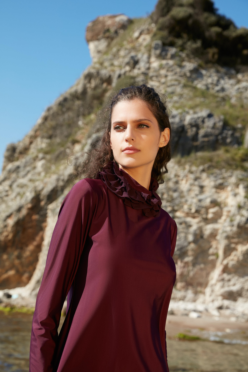 ELLIE SWIMWEAR Bordo