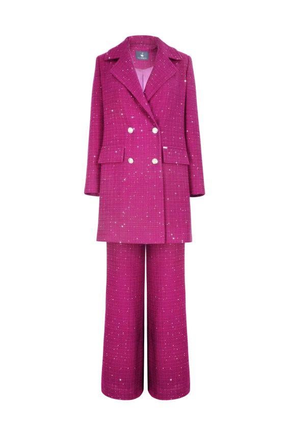 Harper Suit Fuchsia