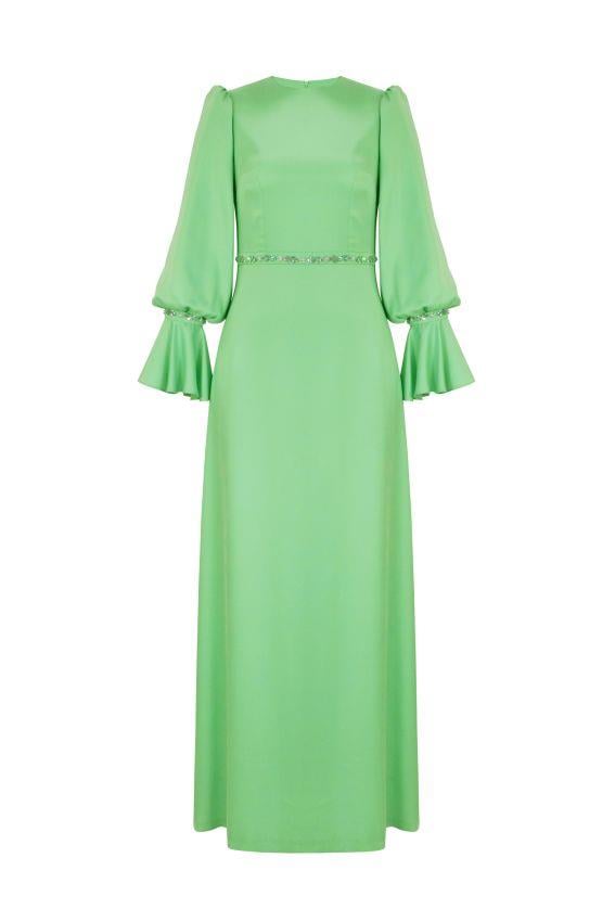 HELENA DRESS Pistachio Green