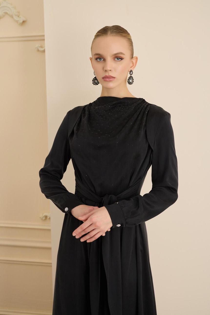 IMELDA DRESS Siyah