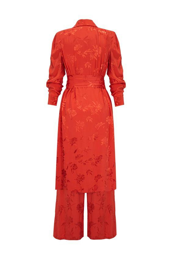 Laysla Suit Pomegranate Flower