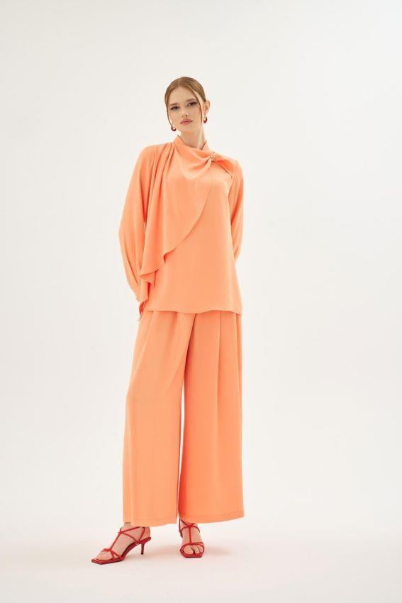 LENORA BLOUSE Salmon