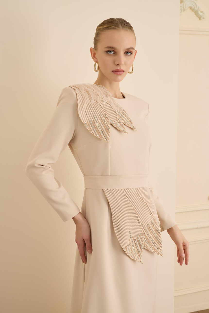 Lirio Dress Beige