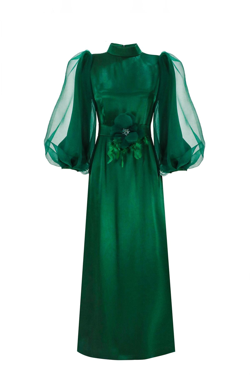 ELENORA DRESS Zümrüt