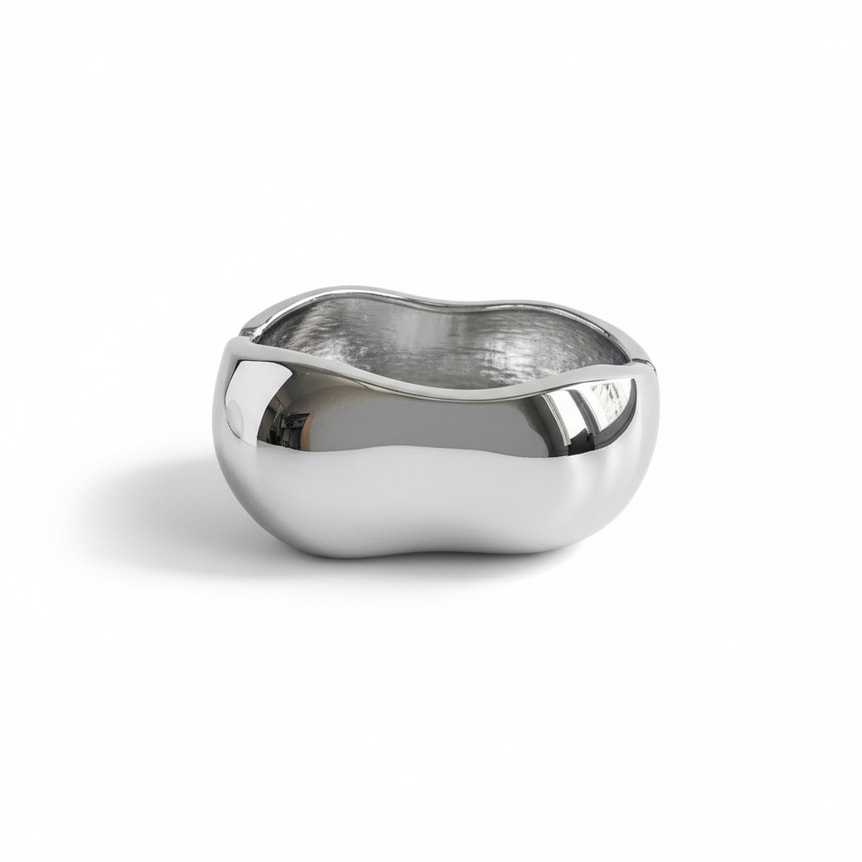 Icon Luxury Kelepçe - Silver