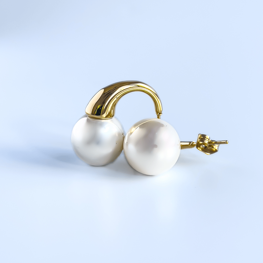 İnci Gold Luxury Küpe