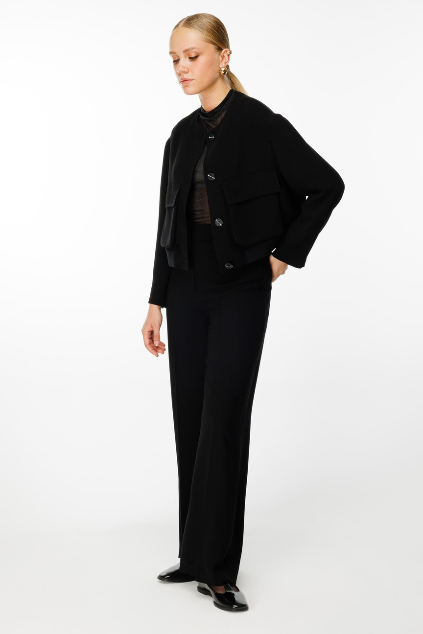 2li Bomber Ceket Pantolon Takım SİYAH