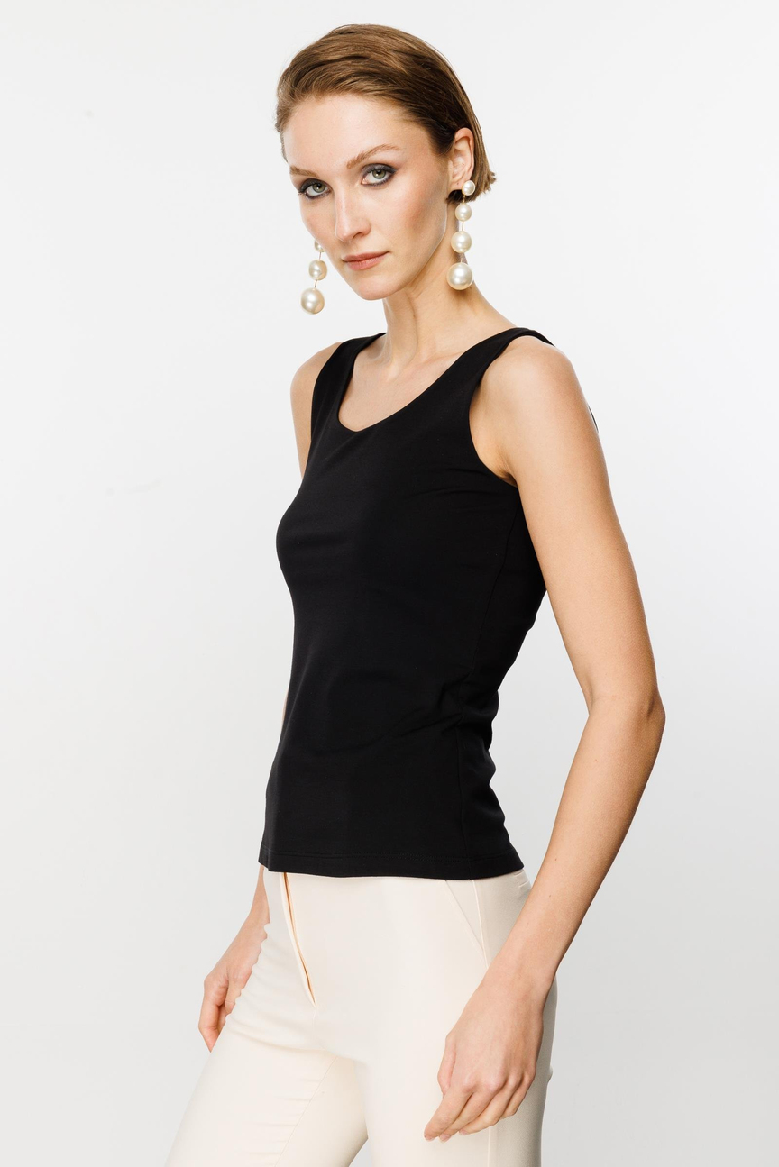 Strappy Undershirt BLACK