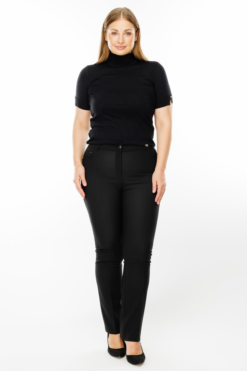 Boru Paça Pantolon SİYAH