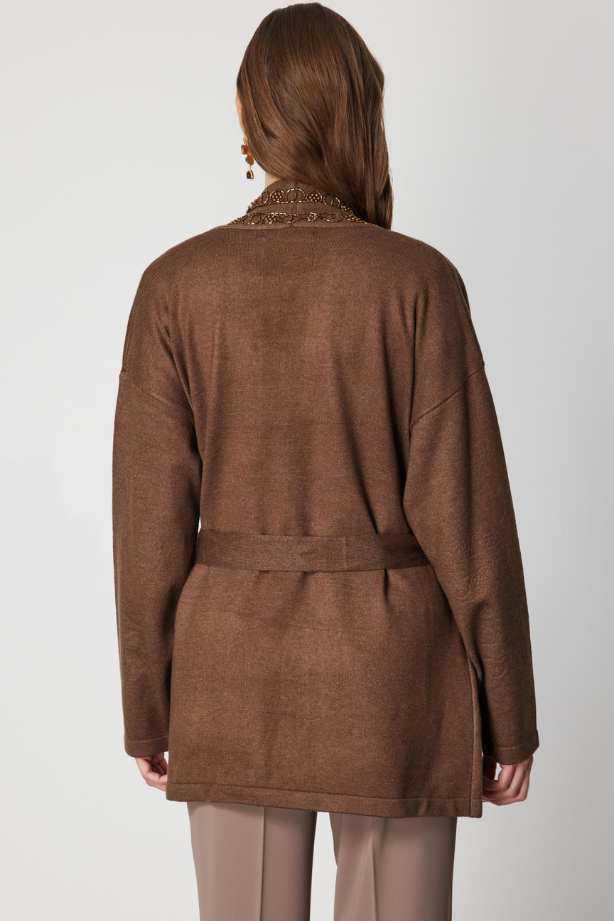 Cardigan COFFEE