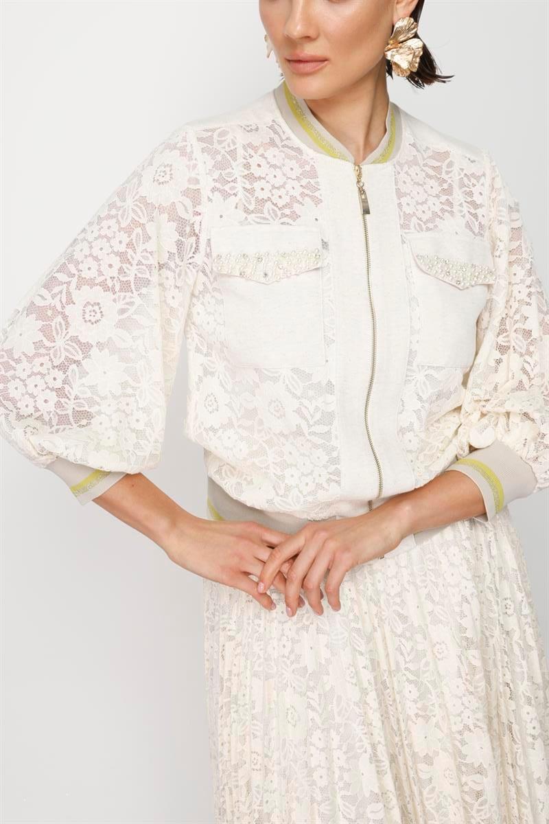 İnci Detail Set EKRU