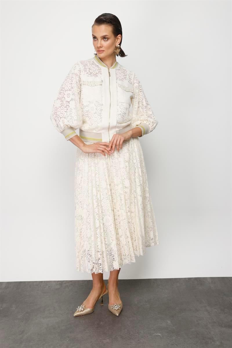 İnci Detail Set EKRU