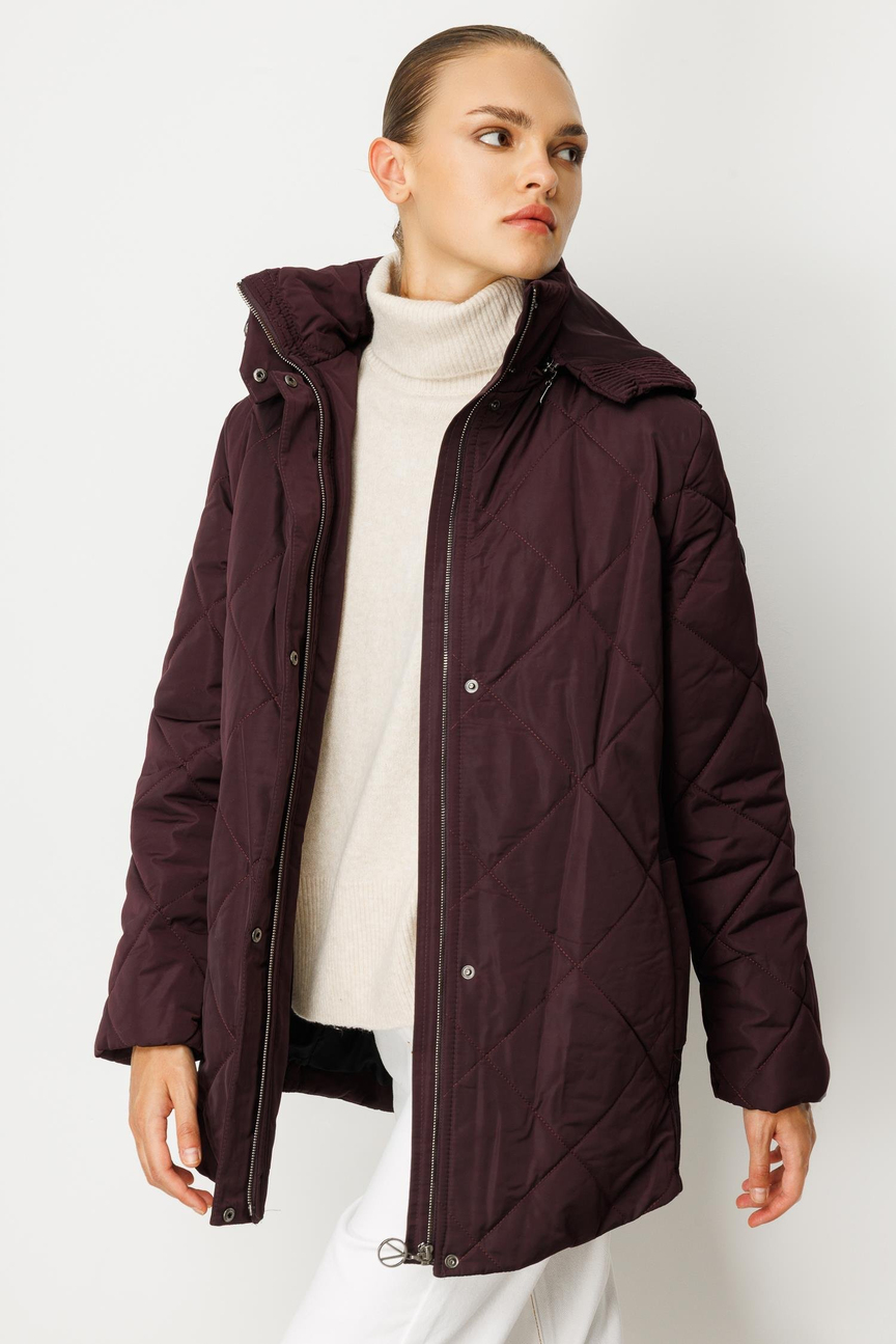 Kapişonlu Şişme Mont MÜRDÜM