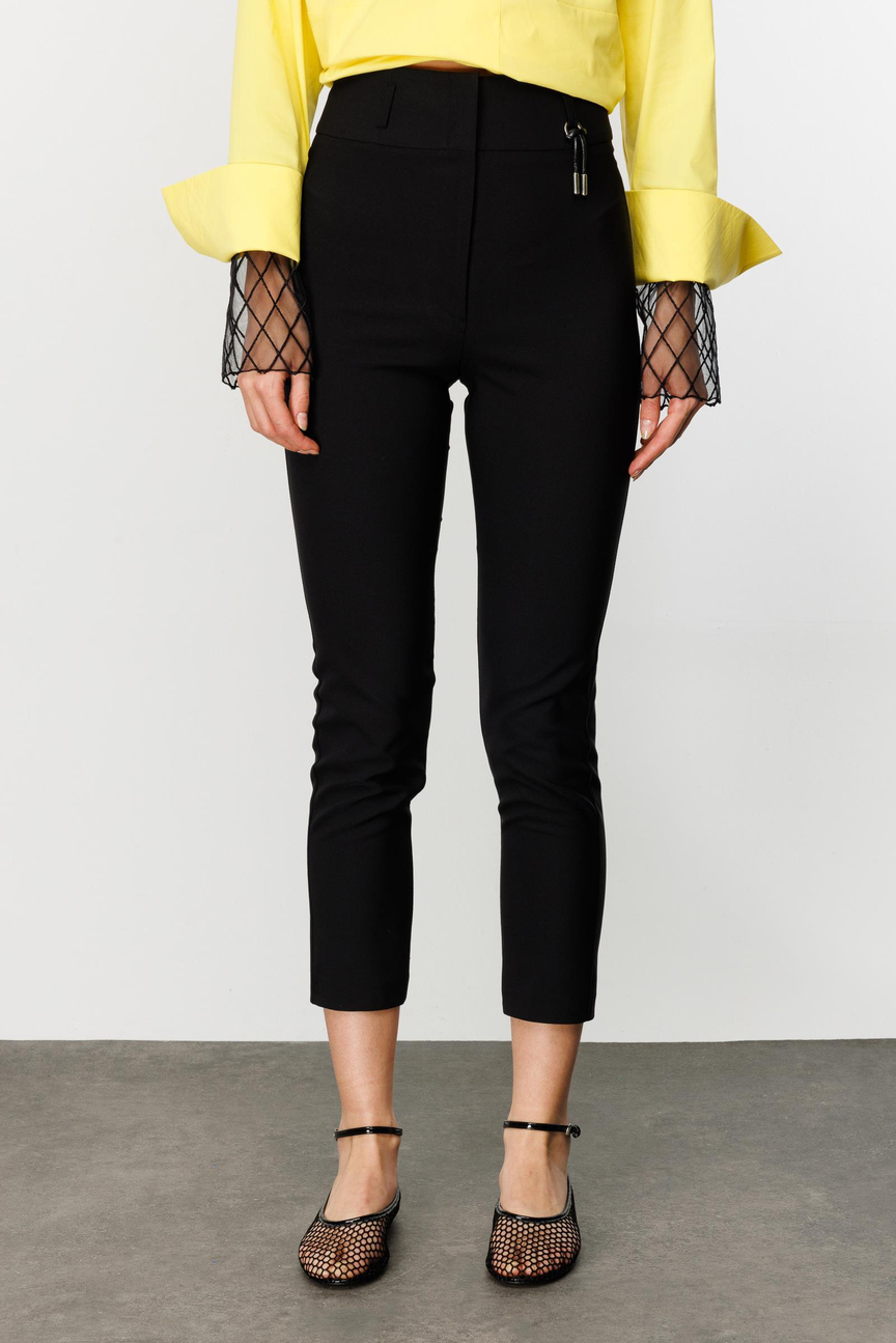 Yüksel Bel Pantolon SİYAH