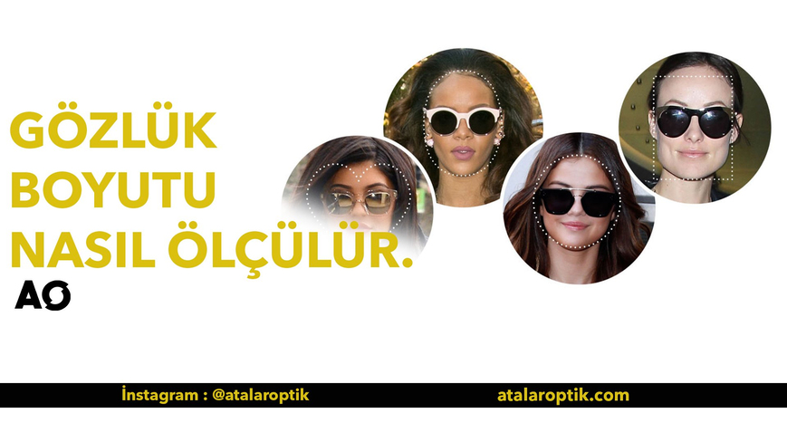 Gözlük Boyutu (Ekartman) Nasıl Belirlenir Ve Ölçülür?