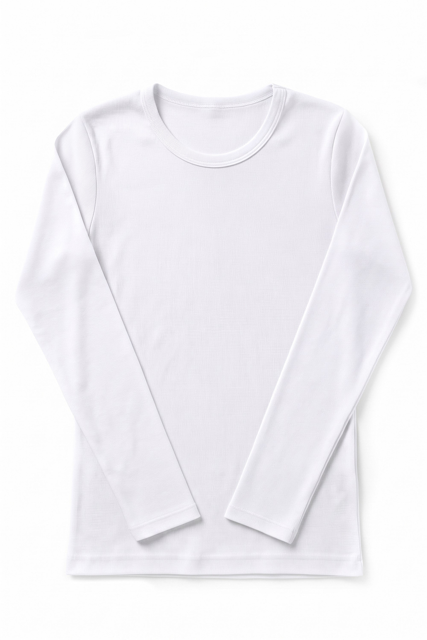 Öts Erkek Çocuk T-Shirt Uzun Kollu T-Shirt Ribana Body (%100 Pamuk)