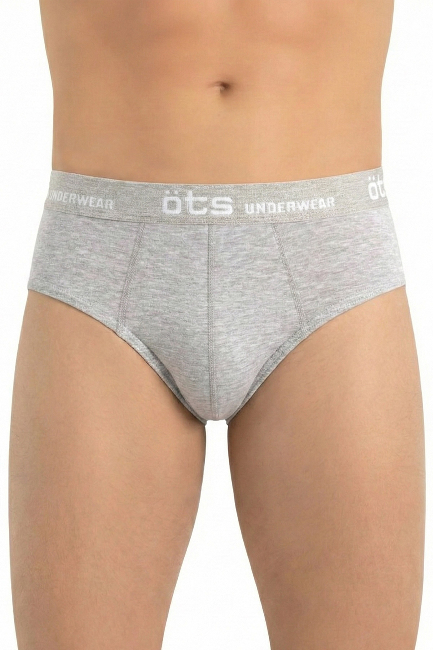 Öts Erkek Pamuklu Külot Lastik Detaylı Ergonomik Tasarım (2209)