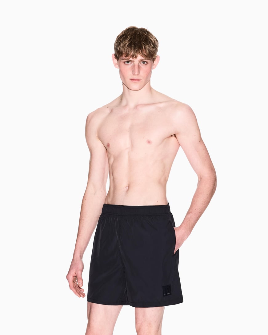 ARMANI EXCHANGE Armani Exchange Erkek Bel Bağlamalı Kısa Cepli Astarlı Siyah Mayo XM000812 AF13556-UC001