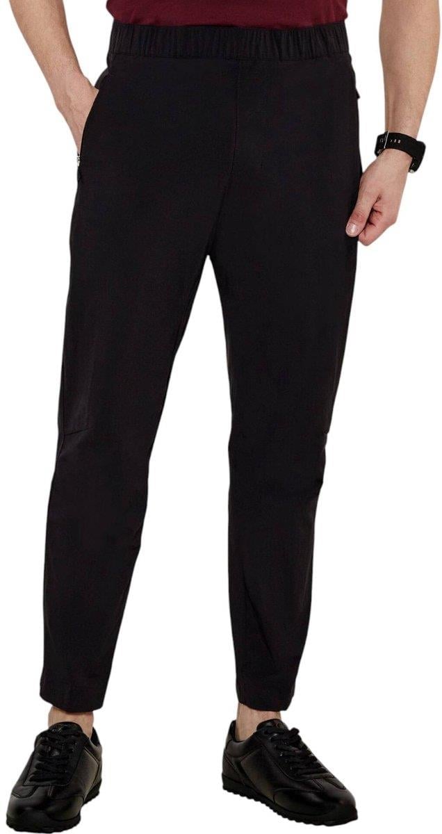 BOSS BOSS Erkek Dokuma Kumaş  Normal Bel  Düz Model Siyah Pantolon 50529668-001