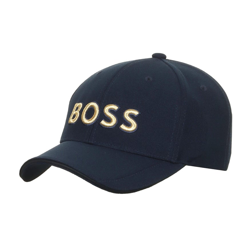 BOSS BOSS Erkek Logolu Ayarlanabilir Tokalı Lacivert1 Spor Şapka 50519247-403