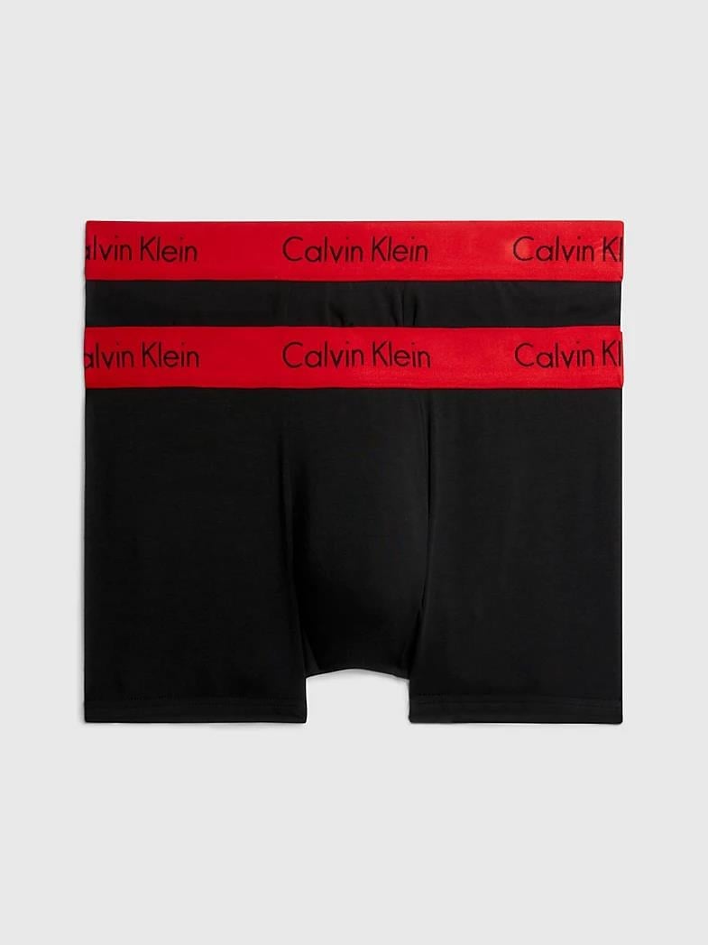 Calvin Klein Calvin Kleın Erkek Pamuklu Logolu Lastikli Normal Bel Siyah Boxer 000NB1463A-IXY
