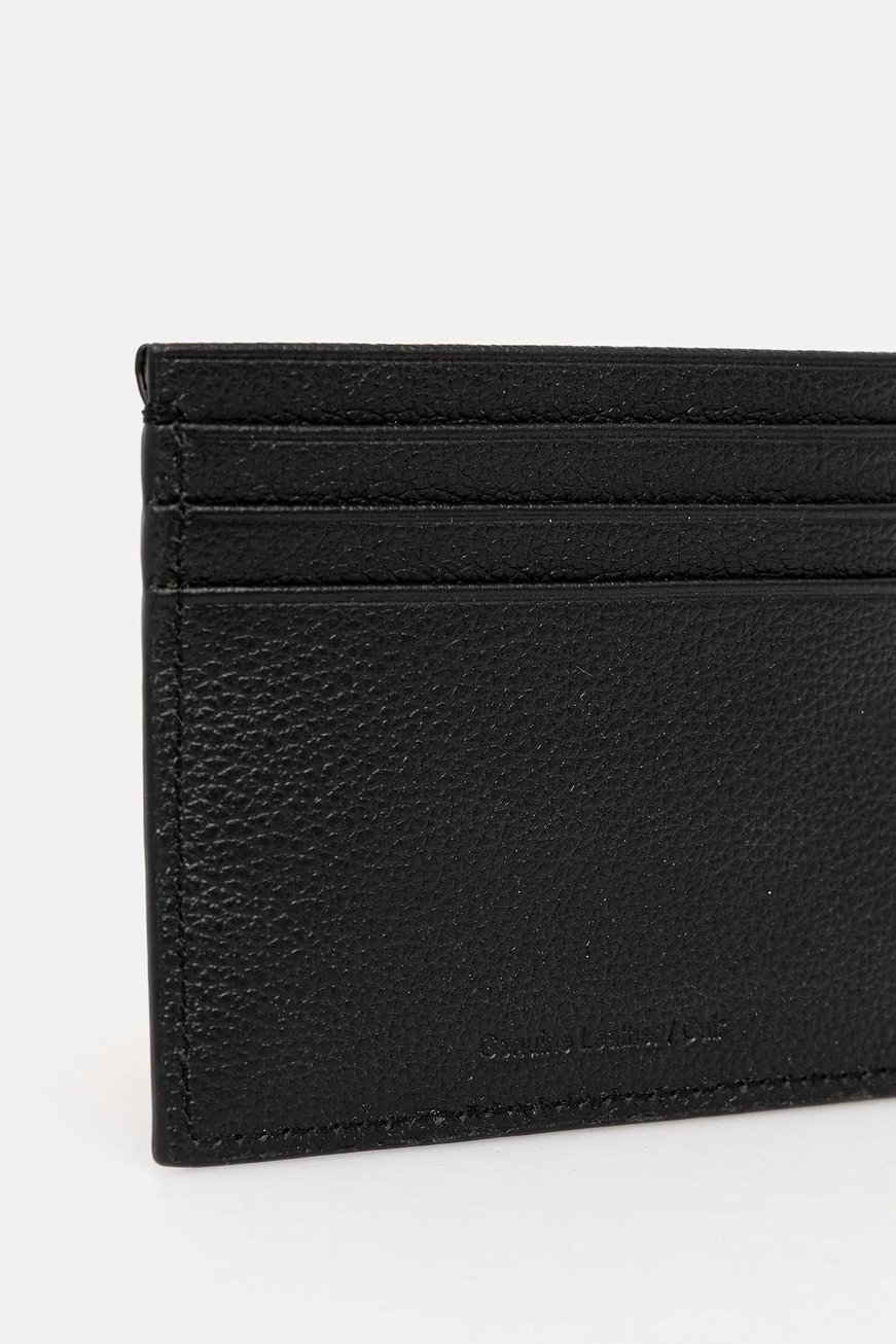 Calvin Klein Calvin Klein Erkek RFID Korumalı Logo Kabartmalı Deri Siyah Cüzdan LV04D1100G-UB1