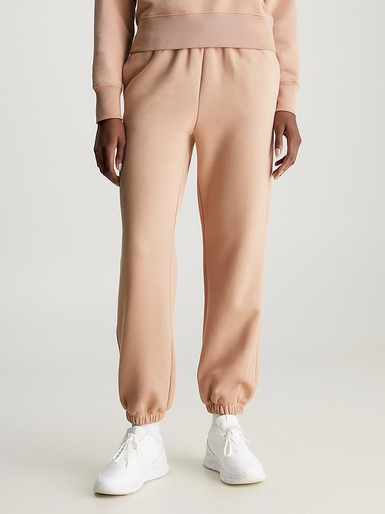 Calvin Klein Calvin Kleın Kadın Dokuma Kumaş  Normal Bel  Düz Model Gri Eşofman Altı K20K206755-PAW