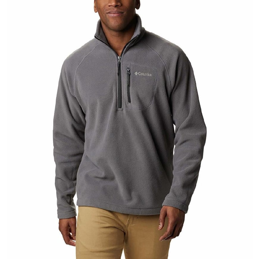 Columbia Columbia Erkek Fermuar Kapamalı Dik Yaka Uzun Kollu Gri Sweatshirt 1553511-013