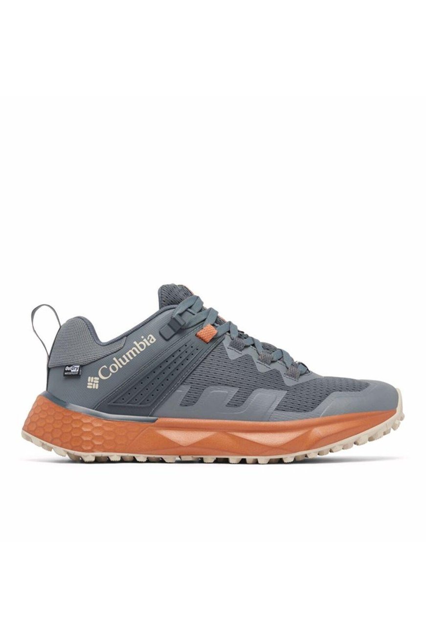 Columbia Columbia Erkek Kaydırmaz Tabanlı Spor Kullanım Marka Logolu Gri Outdoor Ayakkabı 2027091-053