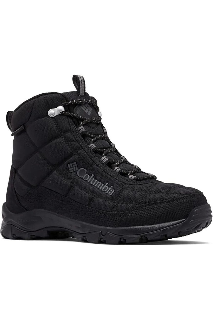Columbia Columbia Erkek Kışlık Su Geçirmez Lastikli Kaydırmaz Taban Siyah Bot & Bootie 2099741-012